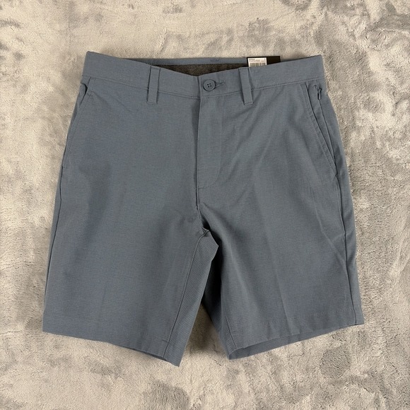 FLX Other - FLX Performance Mesh Shorts Chesapeake Blue 8" Inseam Men's Size 30 NEW
